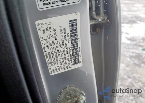 2009 Honda Cr-V Ex z USA, uszkodzony, nr VIN JHLRE48589C018342